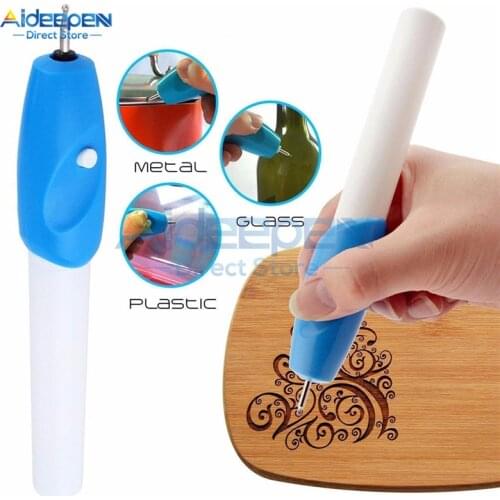Mini Electric Engraving Pen Carving Pen Machine Graver Tool Engraver Jewellery Engraver Pen Kit For Metal Steel Leather Wood