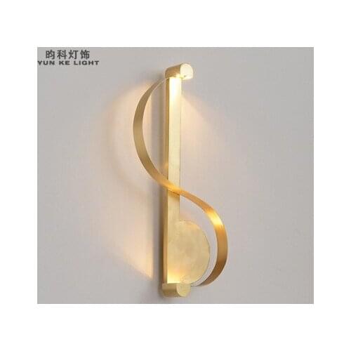 Nordice modern lamparas de techo colgante moderna bedroom light crystal bedside bedroom bedside bedroom wall lamp