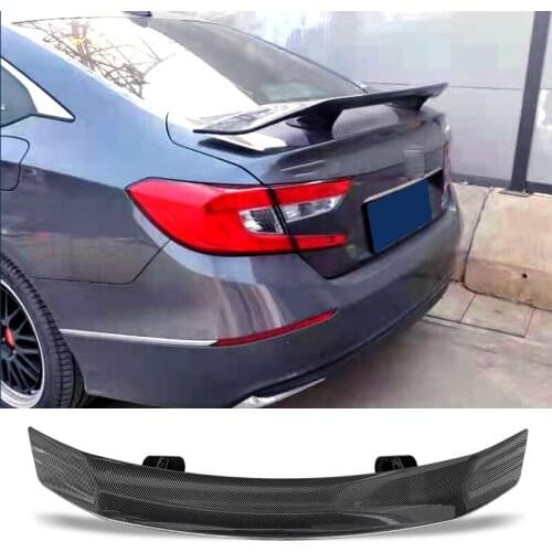 Trunk Spoiler Carbon Surface TC Style Car Accessories Rear Wing For Honda Accord 2018 - 2021