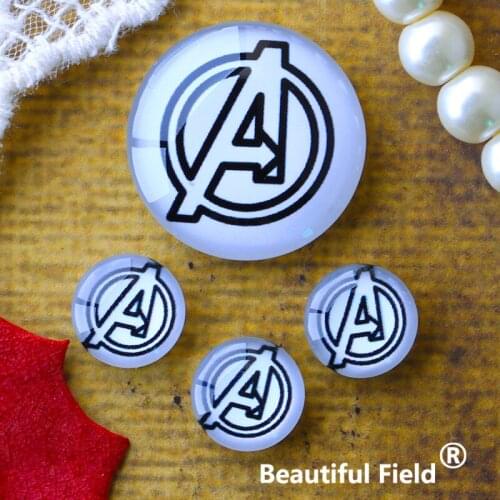 12mm 25mm 14mm 16mm 18mm 20mm Photo Glass Cabochons Round Cameo Set Handmade Settings Stone Magic DM1179