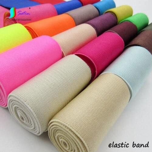 High Quality Ultra-thin Soft Smooth Silky Elastic Band For Pants,Width 50mm Skirt Dress Edge Sew Decoration Accessories S0155L