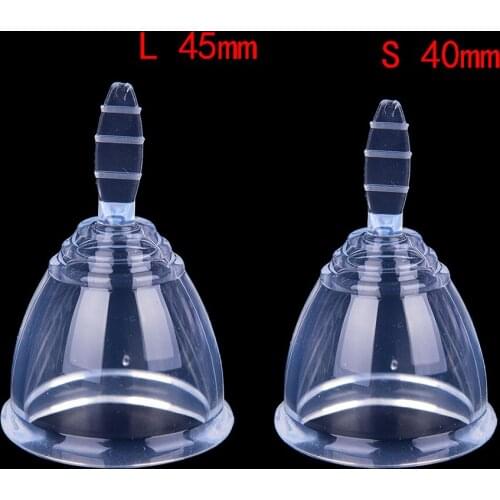 1PCS Women Reusable Medical Grade Silicone Menstrual Cup Bidet Accessories Health Care Lady Girls Washable