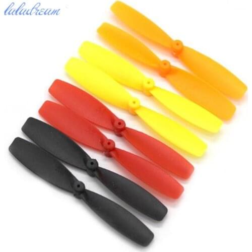 4 pair 8PCS 1*55mm Propellers Blades Accessories for RC Airplane Quadcopter Perfect RC Airplane Propellers Blades