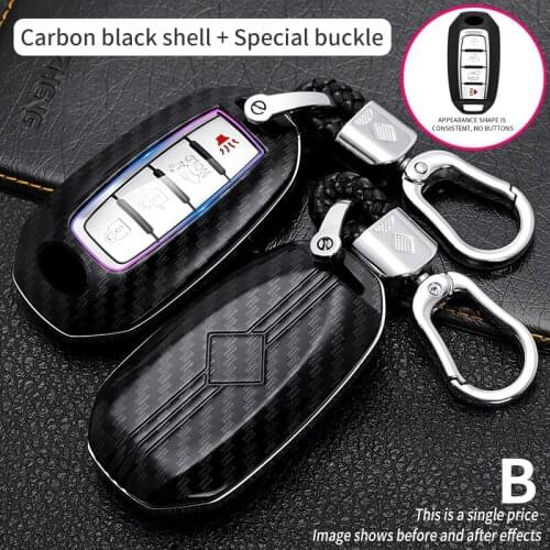 1pcs ABS Car key Case Cover for Infiniti 2020 up q50l q70l qx50 qx60 Q60 Smart Key Protective Shell
