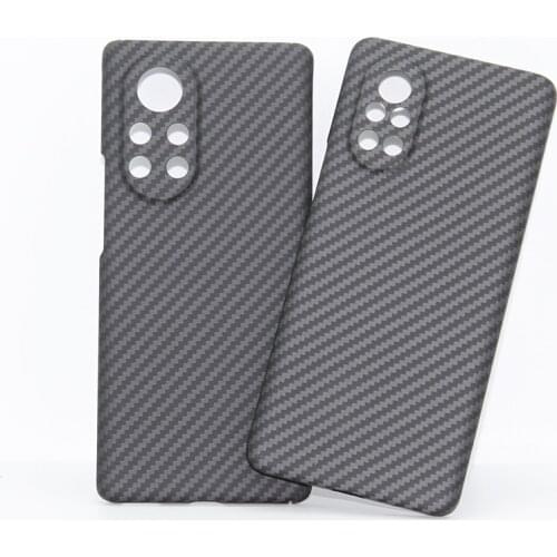 Carbon fiber phone case for Huawei Nova 8 Pro Thin and light attributes Aramid fiber material Full protection case