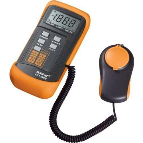 DIGITAL LUX METER LX1330B Digital Illuminance Light Meter Tester 0-200,000 Lux Luxmeter