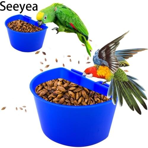 Bird Water Dispenser Feeder Plastic Water Dispenser Pet Parrot Cage Drinking Cup Bowl Pet Bird Supplies Hummingbird Dispenser