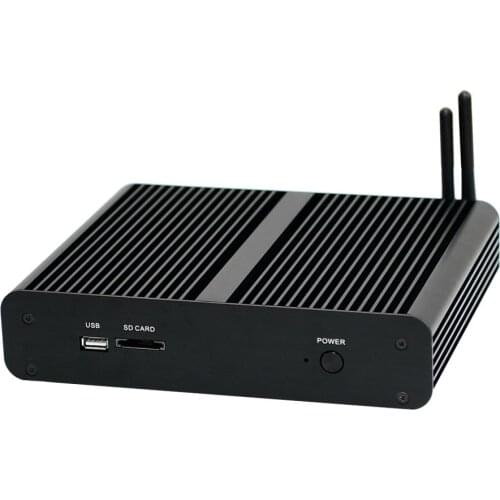 Eglobal high standard mini gaming PC intel core i7 6500U HD graphic 520 fanless system 4K display HTPC Win10 Linux WAKE ON LAN