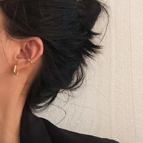 Minimalist Best Selling Hoop Earrings French Gold Chic Charm Women Trendy Jewelry Vintage Simple O Shaped Party Accessories Gift