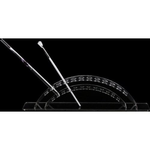 12 Holes Nail Art Brush Set Holder Professional Acrylic Gel Polish Painting Drawning Pen Stand Display Nail Tools