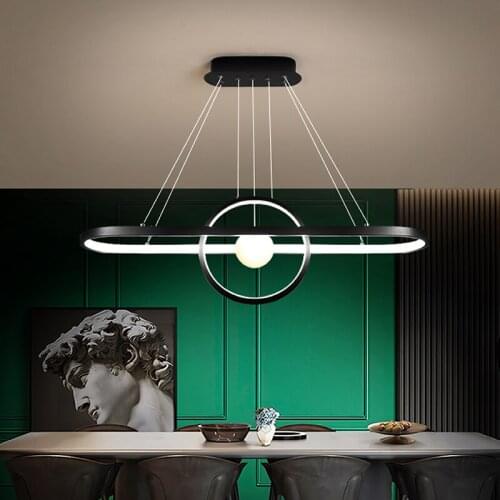 Neo-Plasticism LED Pendant light for Dining room Bedroom Kitchen Living room hanging light Chandelier lamp free shiping