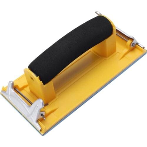 Sandpaper Frame Handheld Matte Paper Frame Poloshing Sand Paper Frame Sandpaper Holder For Woodworking Polishing Abrasive Tool