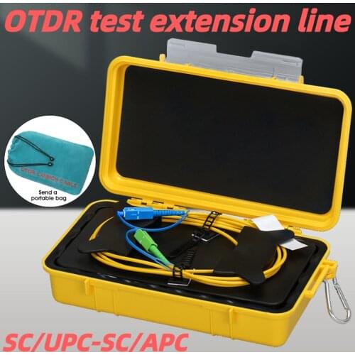 SC/UPC-SC/APC OTDR Optical Fiber Cable Test Extension Cord Otdr Emission Cable Dead Zone Eliminator Single Mode 500M 1000M 2000M