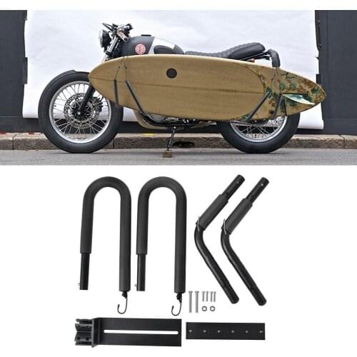 Bicycle Surfboard Rack Seat Posts Aluminum Alloy Wakeboard Bike Scooter Moped Surfing Board Carrier Mount Holder Bracket