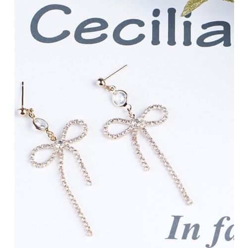 Dangle earrings drop earring in S925 needles for women girls luxury earrings for daily for party wedding jewelry