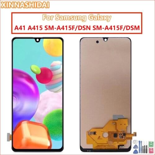 LCD Display For SAMSUNG Galaxy A41 2020 A415 SM-A415F/DSN SM-A415F/DSM LCD Display Touch Screen Digitizer Assembly