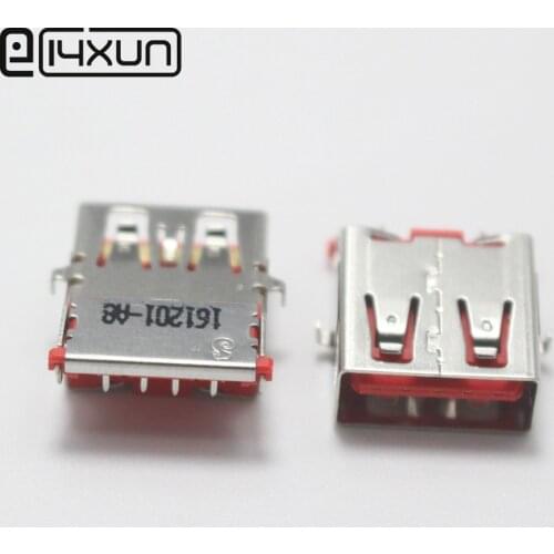 1/2/pcs Red Female USB 3.0 Port Jack Socket Connector for HP DELL Lenovo Computer Notebook Repair Accessories