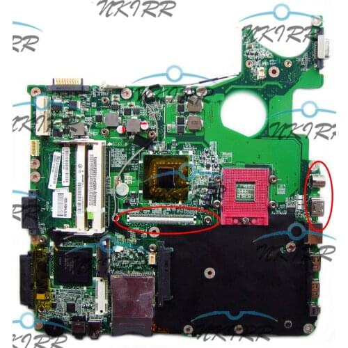 100% working A000032160 A000032440 A000041020 DABL5SMB6E0 REV:E with HDMI MotherBoard for Toshiba Satellite P305 P300