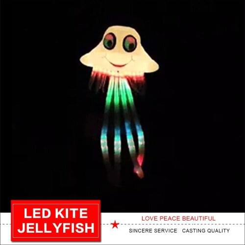 15m Jellyfish kite led kite Soft kite show kite