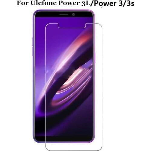 2pcs NEW Screen Protector phone For Ulefone Power 3 / 3S / 3L phone Tempered Glass SmartPhone Film Protective Screen Cover