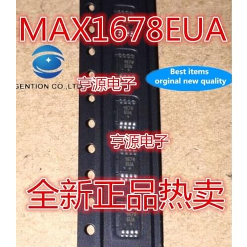 5pcs real photo 100% new and orginal 1678 MAX1678 MAX1678EUA regulator DC/DC switching voltage stabilizer