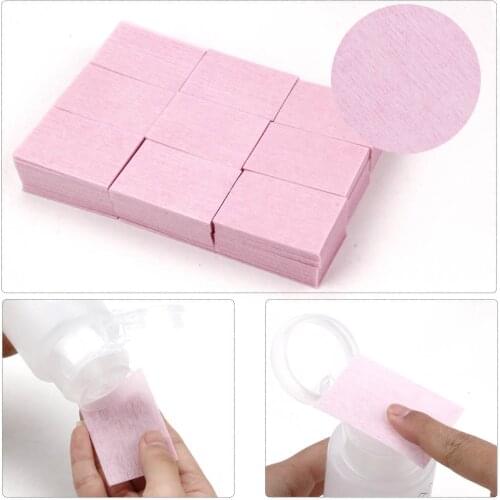 Lint-Free Wipes Napkins Nail Polish Remover Gel Nail Wipes Nail Cutton Pads Manicure Pedicure Gel For Nails Art Tool Wholesale