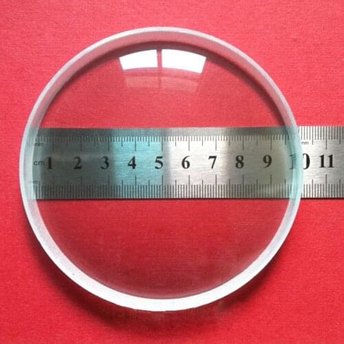 2pcs 100mm Diameter Optical Glass Focal Length -300mm Large Optics Double Concave Lens