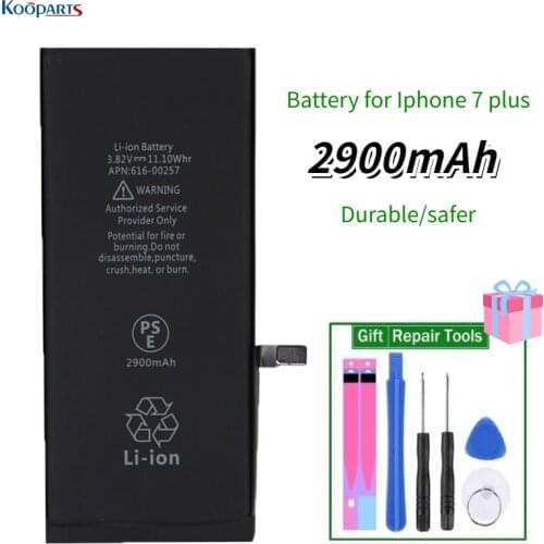 Good Quality 0 Circle Durable Safer Battery Replacement For Iphone 7plus Original High Capacity Bateria Baterie With Free Tools