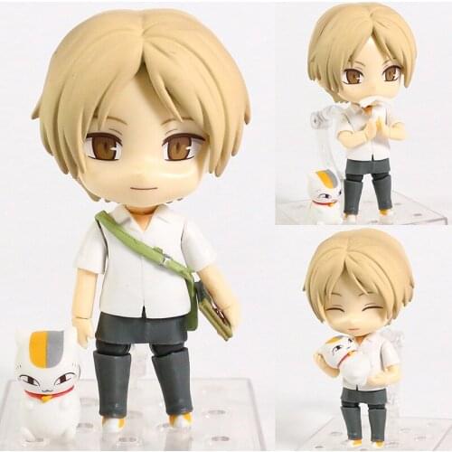 Natsume Yuujinchou Takashi Natsume & Madara 1245 Change Face Movable Joints Collectible Model Toy