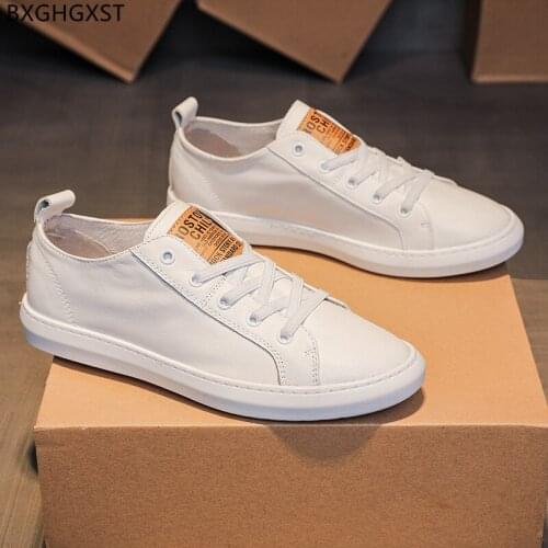 White Skateboard Mens Shoes Casual Man Sneakers Leather Shoes for Men 2021 Fashion Sport Shoes Men Zapatillas Hombre Chaussure