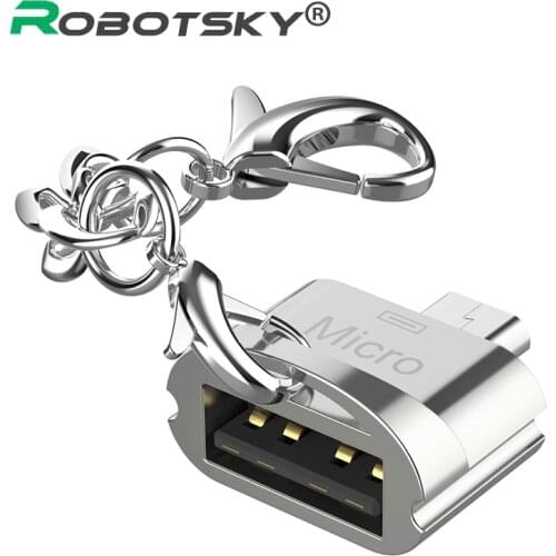 Micro USB to USB 2.0 OTG Adapter Male Micro USB to Female USB 2.0 Cable Converter for Samsung A7 Huawei P10 Android Mobile Phone