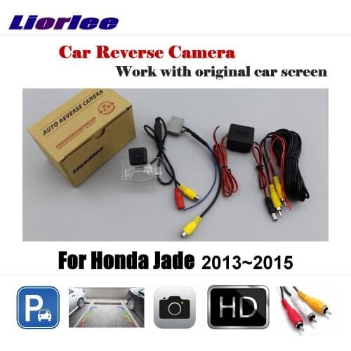 For Honda Jade 2013~2015 Screen / Car Rear View Rearview Back Backup Camera Reverse Parking CAM