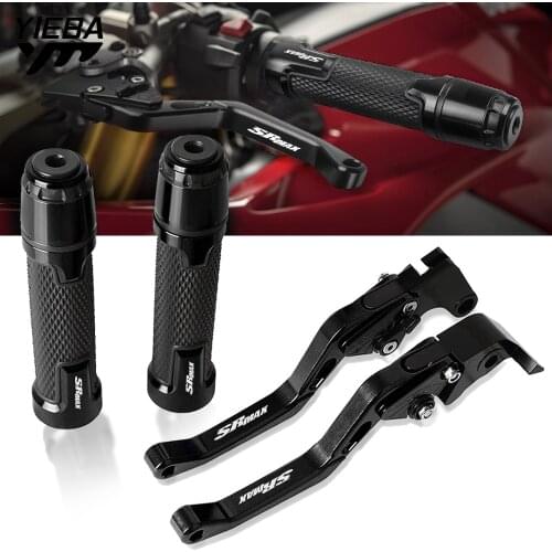 For Aprilia SR MAX 125 300 SRMAX 125 SRMAX 300 2011-2016 2015 Motorcycle Handlebar Grips Lever Adjustable Brake Clutch Levers