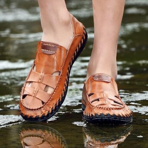 Sandalia Rasteira Summer Sandals&slippers Sport Sandals Shoes Men Safety Sandalias Transpirables Sandalen Herren