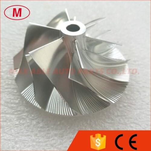T2 Turbocharger Aluminum 2618/Milling/Billet compressor wheel 44.60/60.13mm 6+6 blades for Turbo CHRA/Core