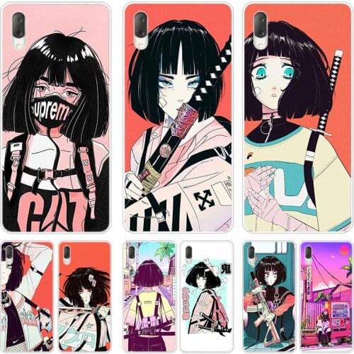 Girl Vinne Art Case For Sony Xperia X XA XA1 XA2 Ultra L1 L2 L3 XZ3 M4 Aqua Z3 Z5 Premium E5 XZ XZ1 XZ2 Compact Cover