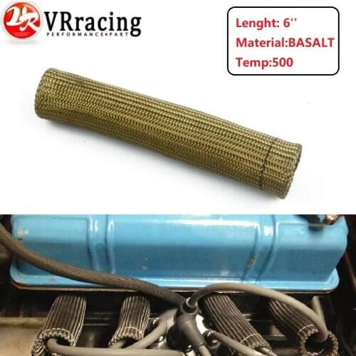 VR - Universal HIGH HEAT SHIELD ENGINE SPARK PLUG WIRE BOOT PROTECTOR SLEEVE COVER BASALT VR-SPH11T