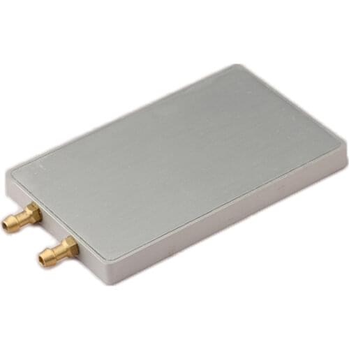 1pc Water Cooling Sheet ESC Radiator Watercool Block Aluminum Heat Sink Plate Length 123/90/80mm for RC Brushless Electric Boat