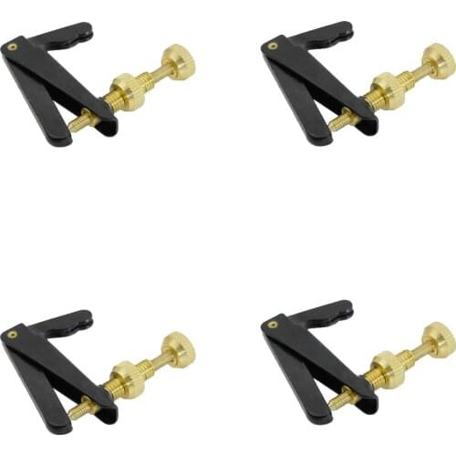 4Pieces Cello Fine Tuners String Adjuster 3/4-4/4 Violoncello Universal Accs