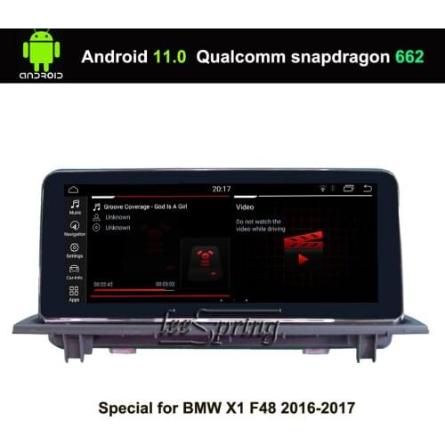 10.25" 8-Core Android 11 Car multimedia Player for BMW X1 F48 (2016-2017 Original NBT System) CarGPS navigation