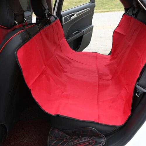 Pet Dog Car Seat Carrier Cover Rear Back Blanket Mat Non-slip Folding Cushion Mat for Dogs Folding Blankets Pet Products