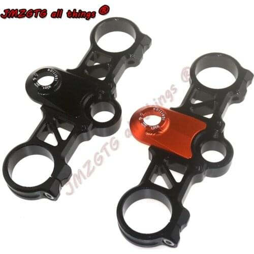For KTM RC200 RC390 2014-2020 CNC Aluminum Front Fork Lowering Triple Tree Front End Upper Top Clamp