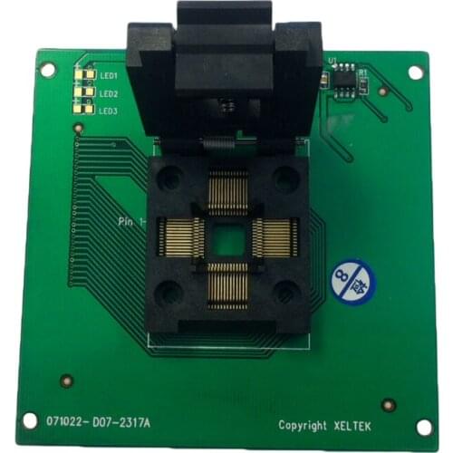 Ecmo.com.cn: Genuine Only - XELTEK QFP48 Socket Adapter CX3008 ***Price is lower, Please consult before pay