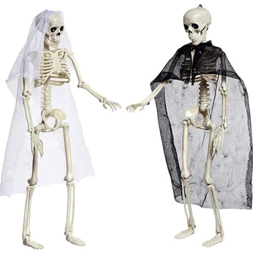 Halloween Skeleton Decor Skeleton Model Bones Props Halloween Lawn Garden Decoration