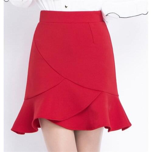 Женские трикотажные юбки Hxyqveuyg China At AliExpress