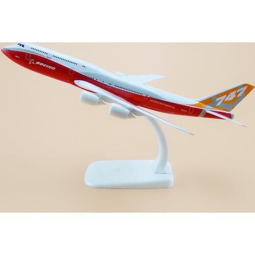 20cm Aircraft Boeing B747 Prototype B747-8 Airways Airlines Diecast Metal Alloy Airplane Plane Model Aircraft Collectible Gift