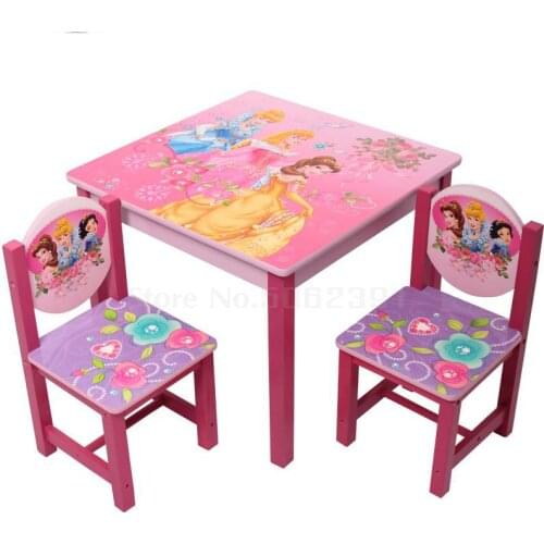 Childrens table and chair set kindergarten table and chairs solid wood baby toy table game table and chairs home