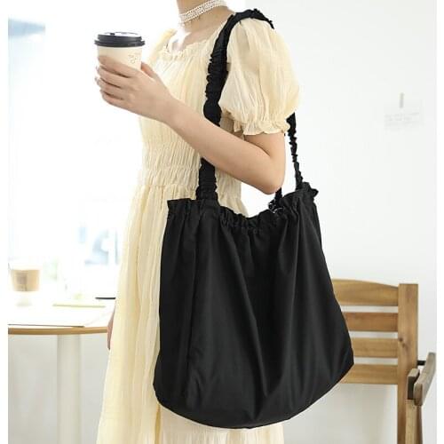 Newhotstacy Bag 03212021 Ladies large high capacity bag single shoulder bag nylon fabric handbags tote bag