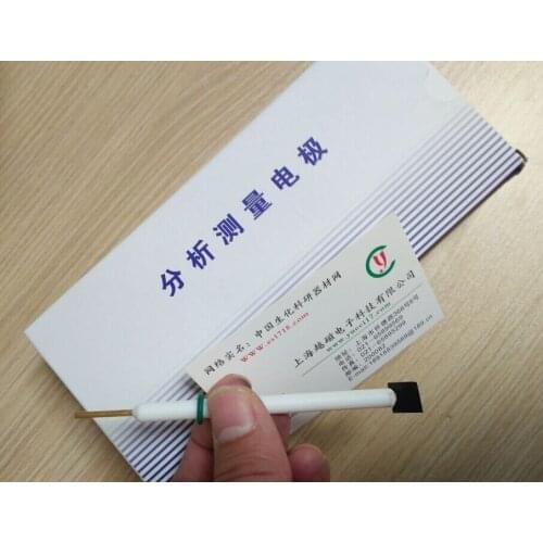 Novel platinum black platinum electrode, 10*10*0.1mm working electrode, antioxidant auxiliary electrode