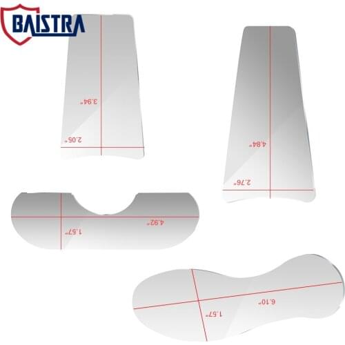 4pcs/Set Orthodontic Double-Sided Mirrors Dental Photography Mirrors Polished Reflective Stainless Steel Repeated Use